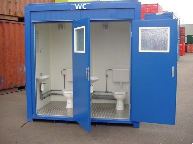 Container Toilet - vệ sinh